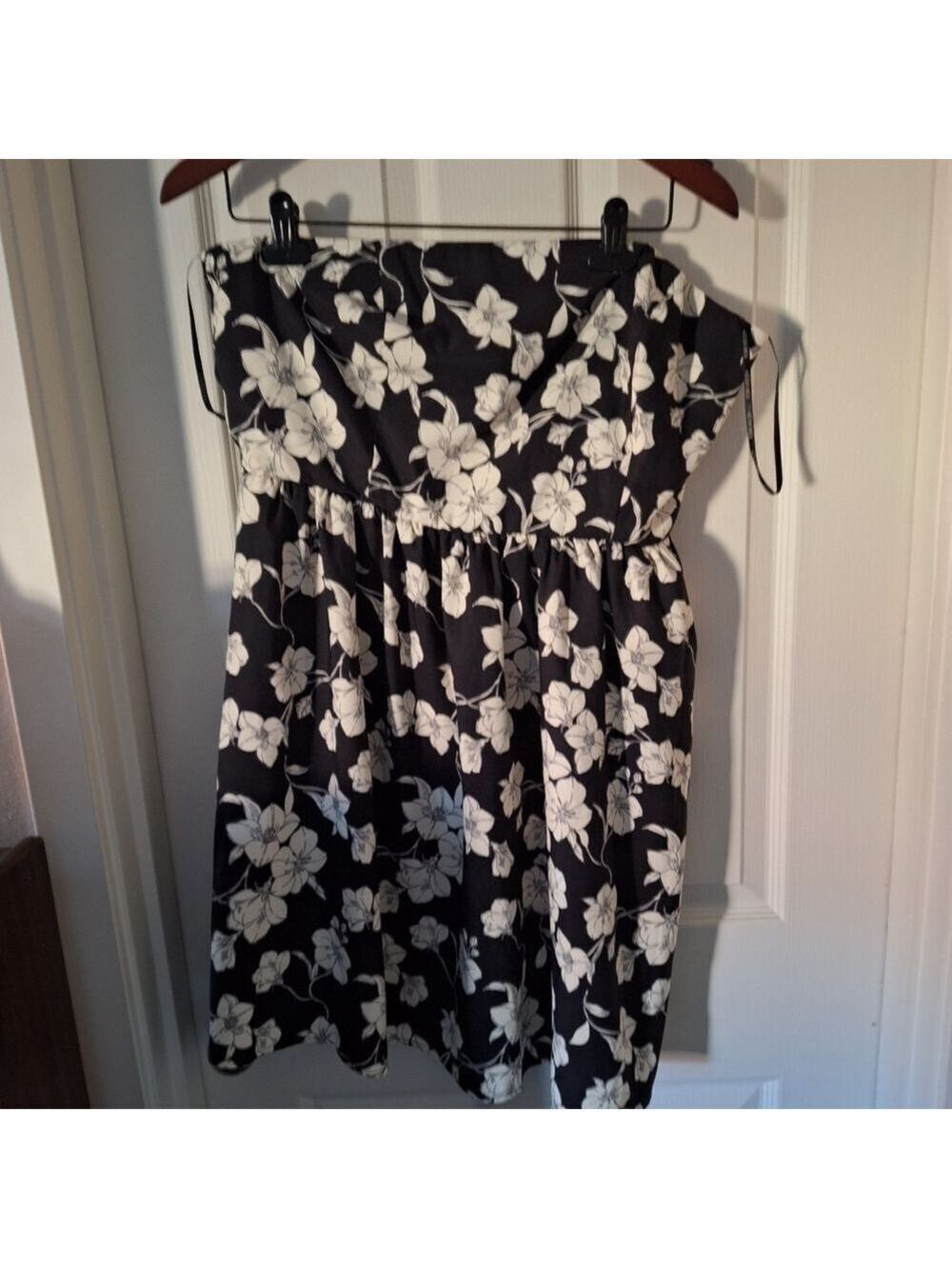 Forever 21 Plus Black Floral Mini Dress 1X